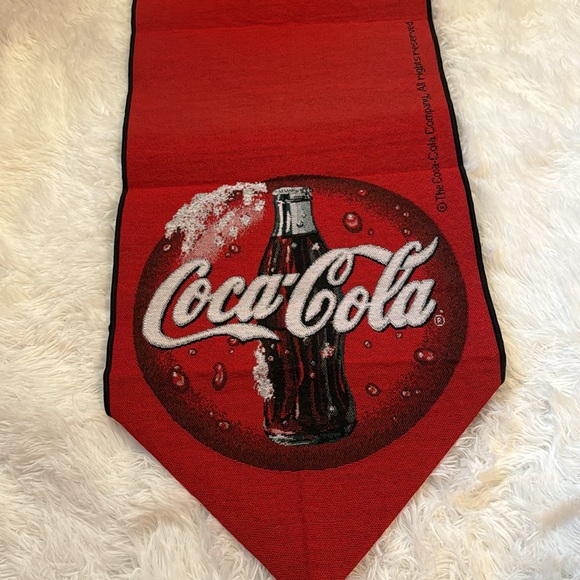 Vintage Coca Cola table runner - Picture 2 of 4
